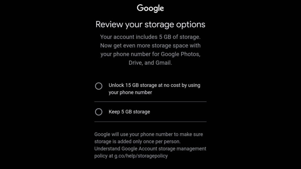 Compte Google Stockage Limite 5 Go