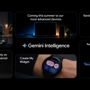 Image article Google lance Gemini Intelligence, un agent IA pour contrôler votre smartphone Android