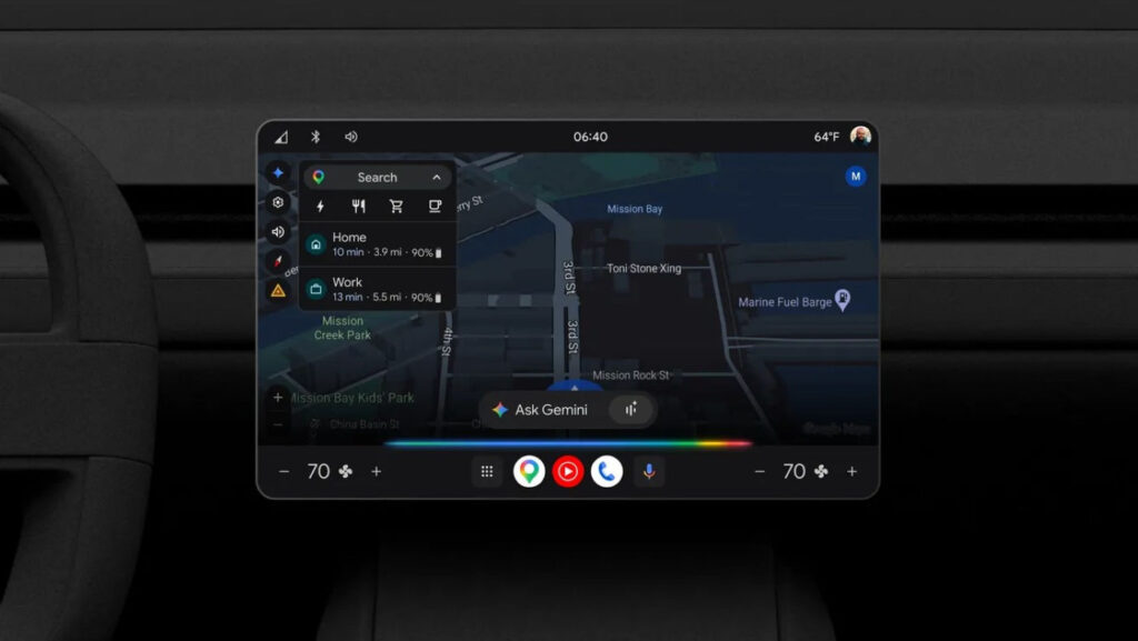 Gemini Voiture Android Automotive
