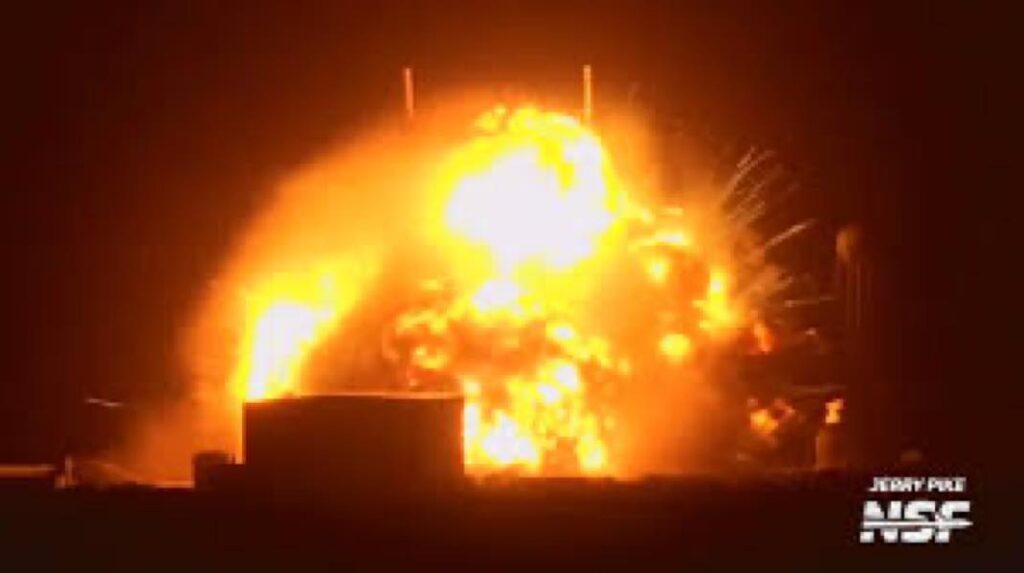 New Glenn Explosion 