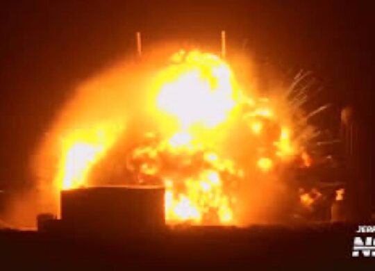 New glenn explosion