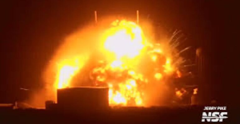 New glenn explosion