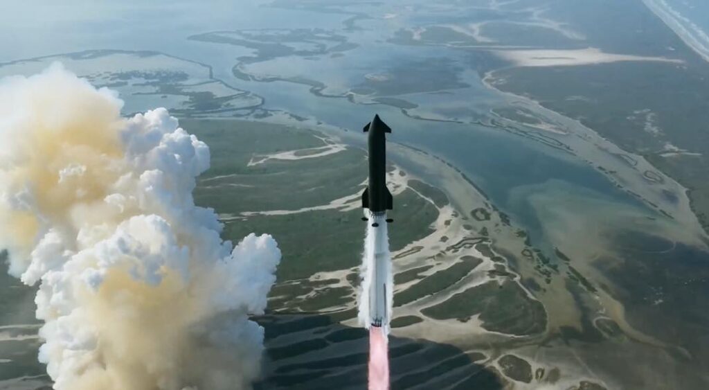 Starship V3 launch