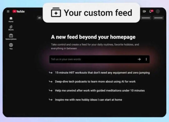 YouTube Flux Video Personnalise