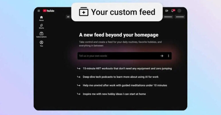 YouTube Flux Video Personnalise