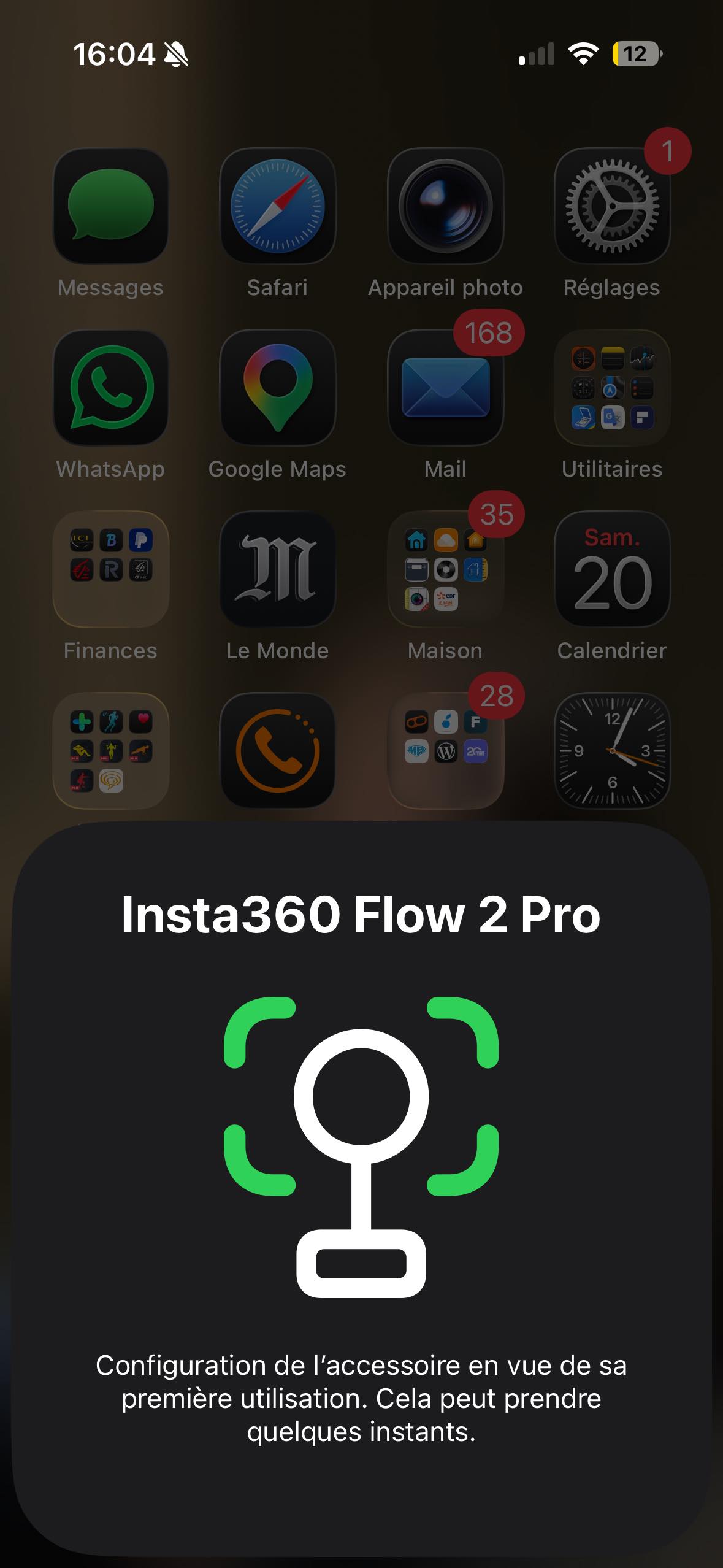 Apple DockKit Insta360 Flow Pro 2