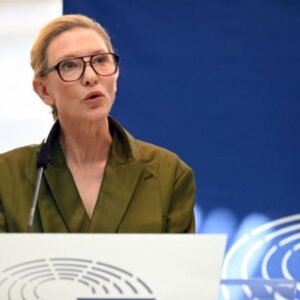 Image article L&rsquo;actrice Cate Blanchett lance une initiative pour protéger la voix et l&rsquo;image d&rsquo;un individu face à l&rsquo;IA