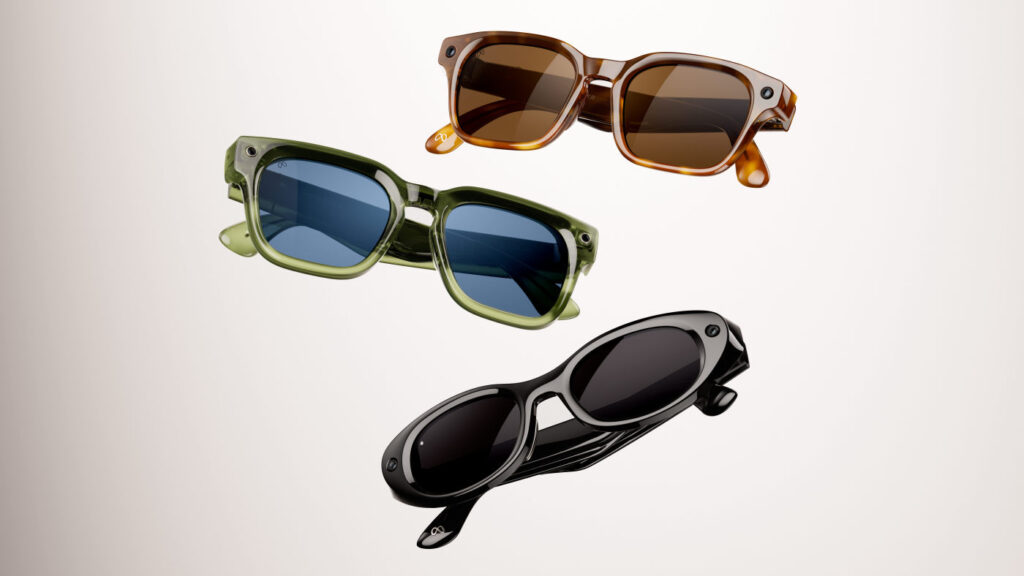 Lunettes connect&eacute;es Meta Adventurer vs Fury vs By Kylie Jenner
