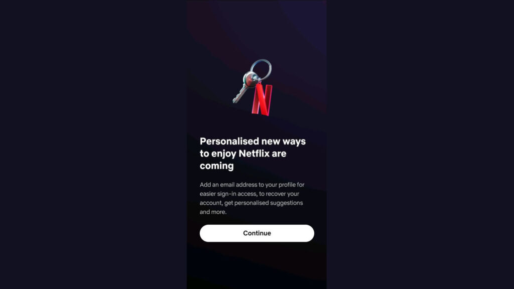 Netflix Ajout Email Par Profil Compte