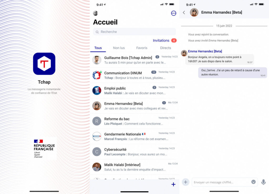 Tchap Application