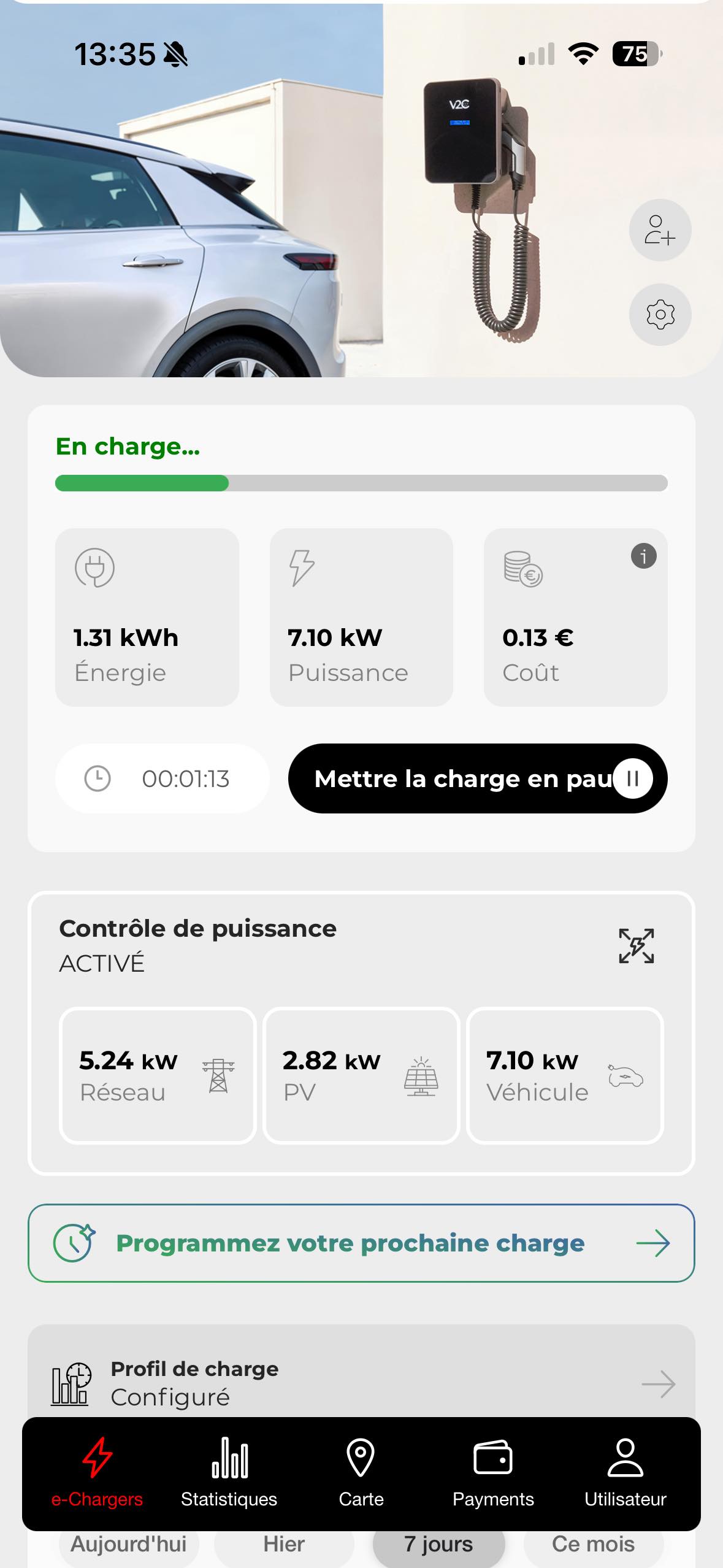 V2C Charge