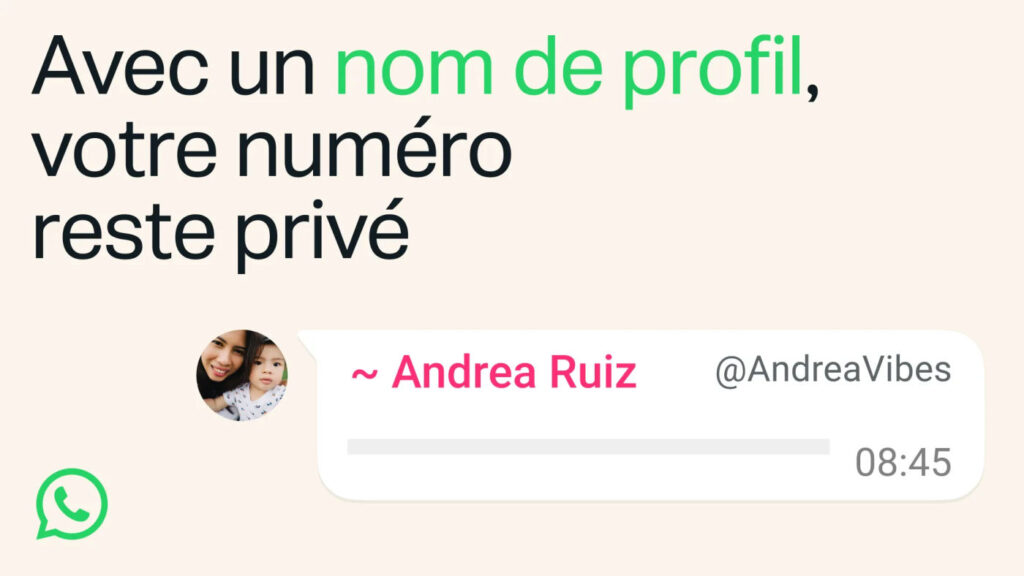 WhatsApp Nom Utilisateur