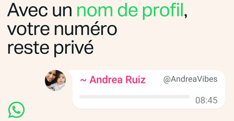 WhatsApp Nom Utilisateur