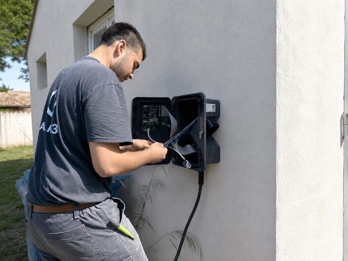 Installation Borne V2c