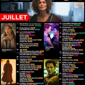 Image article Les films et séries qui arrivent sur Netflix en juillet 2026
