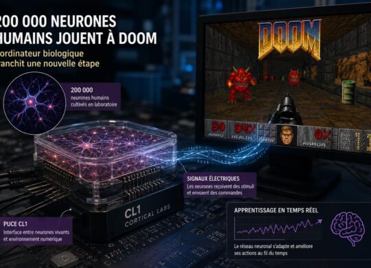 neurones jouent à doom