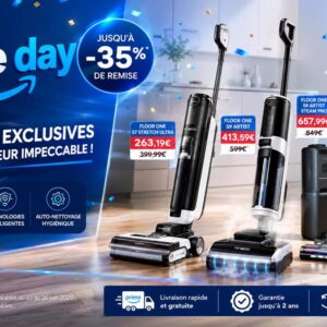 Image article [#Concours] Prime Days Tineco : de fortes promotions sur les aspirateurs laveurs et sans fil (+ 3 Tineco S7 Artist à gagner)