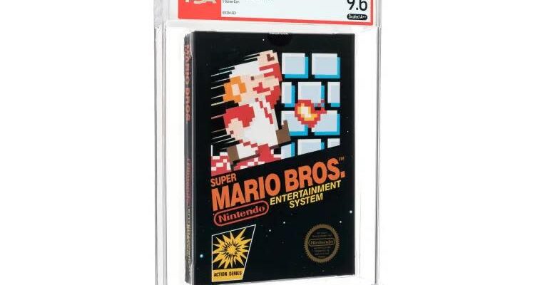 vente super mario bros NES