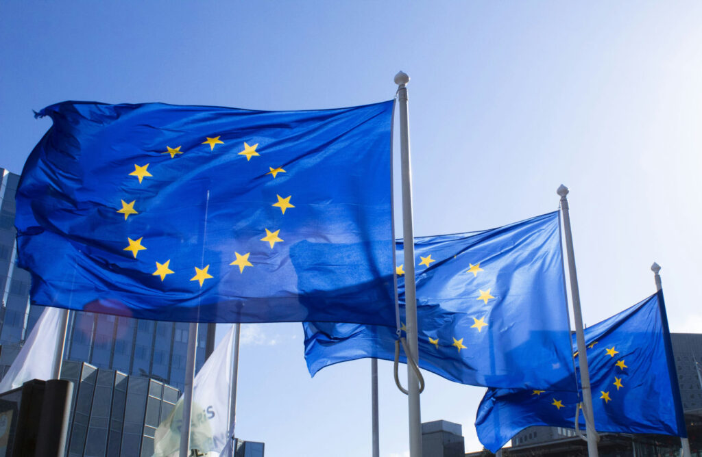 Drapeau Europe Union Europeenne