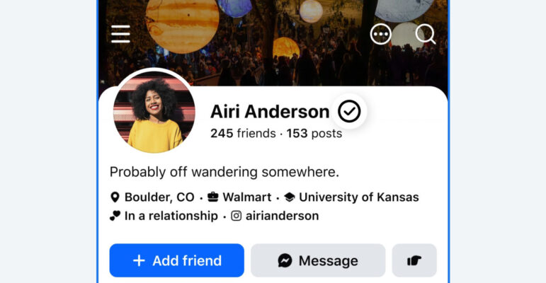 Facebook Verified Badge