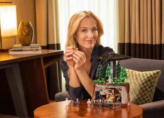 Gillian Anderson set LEGO X Files