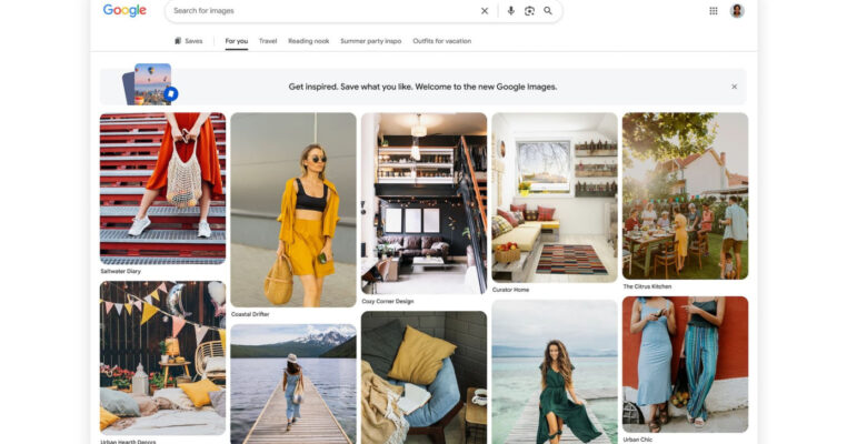 Google Images Nouvelle Interface