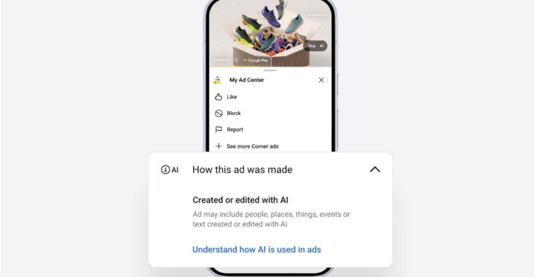 Google Label Publicite Creee Par Intelligence Artificielle IA