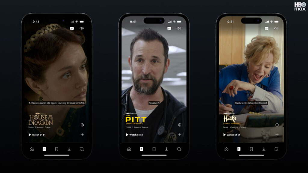 HBO Max Shorts Videos Verticales