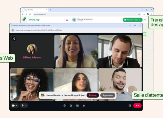 WhatsApp Web Appels
