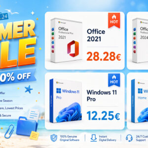 Image article Mettez vos logiciels à niveau sans vous ruiner : Office 2024 Pro à 16,99 € et Windows 11 Pro à 12,25 €