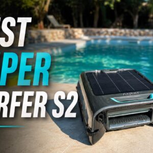 Image article Test Aiper Surfer S2 : notre avis sur le robot skimmer solaire pour piscine