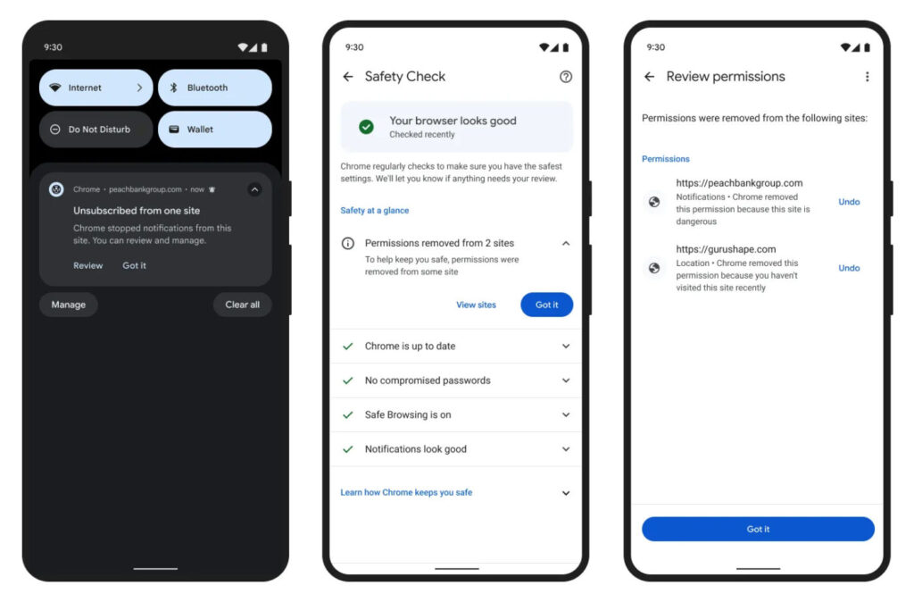 Google Chrome Notifications Abusives