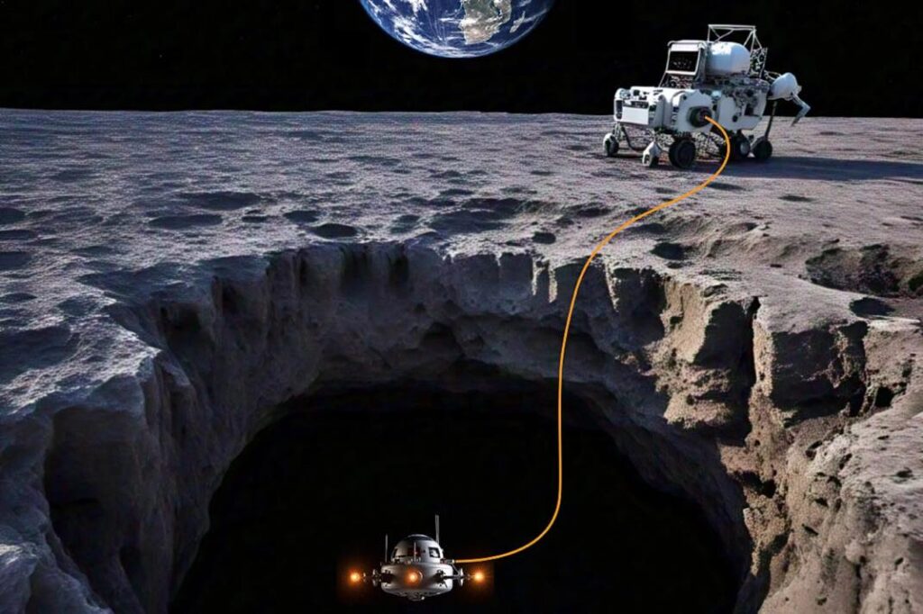 Nasa Lune Drone Laser 