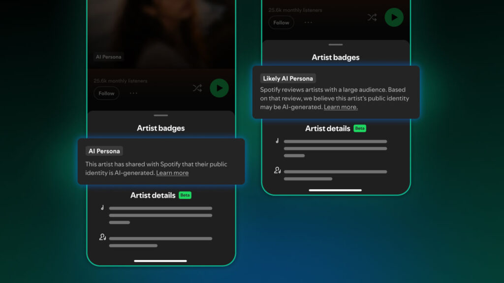 Spotify AI Persona Profil IA