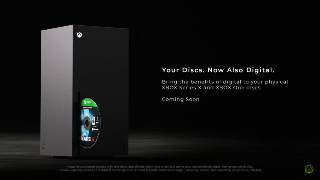 Xbox Series X Disque Vers Numerique
