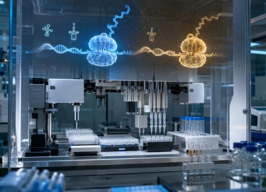 genes dans un laboratoire
