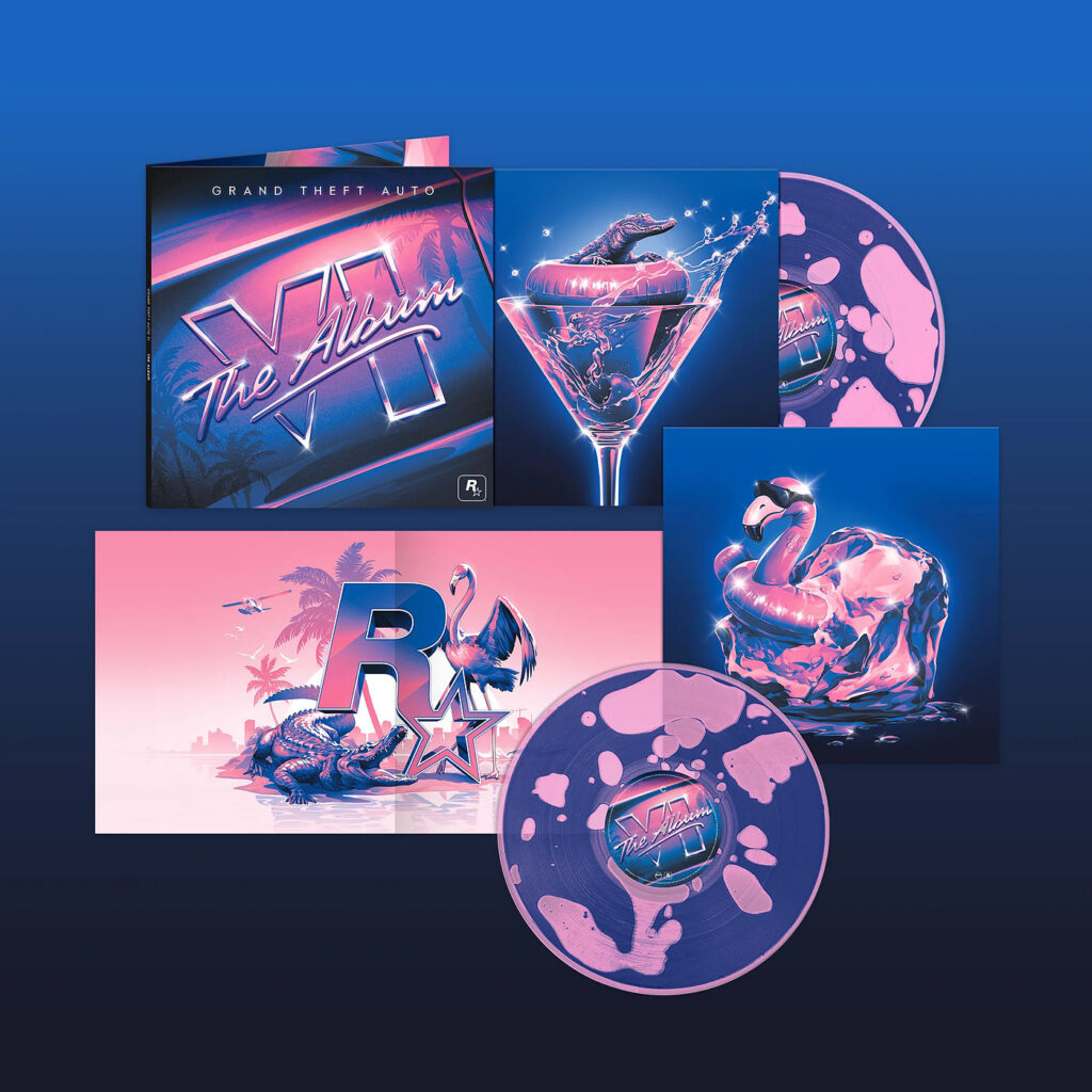 GTA 6 Album Vinyle Edition Limitee