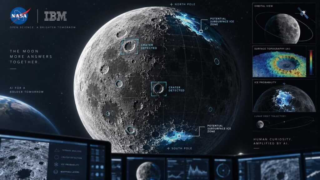 Lune IA IBM NASA
