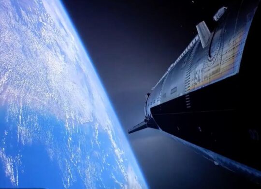 Starship en orbite