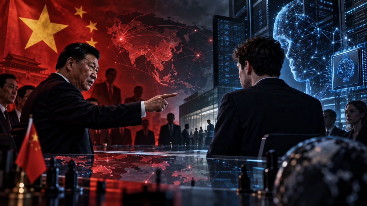Chine Contre Ia Americaine