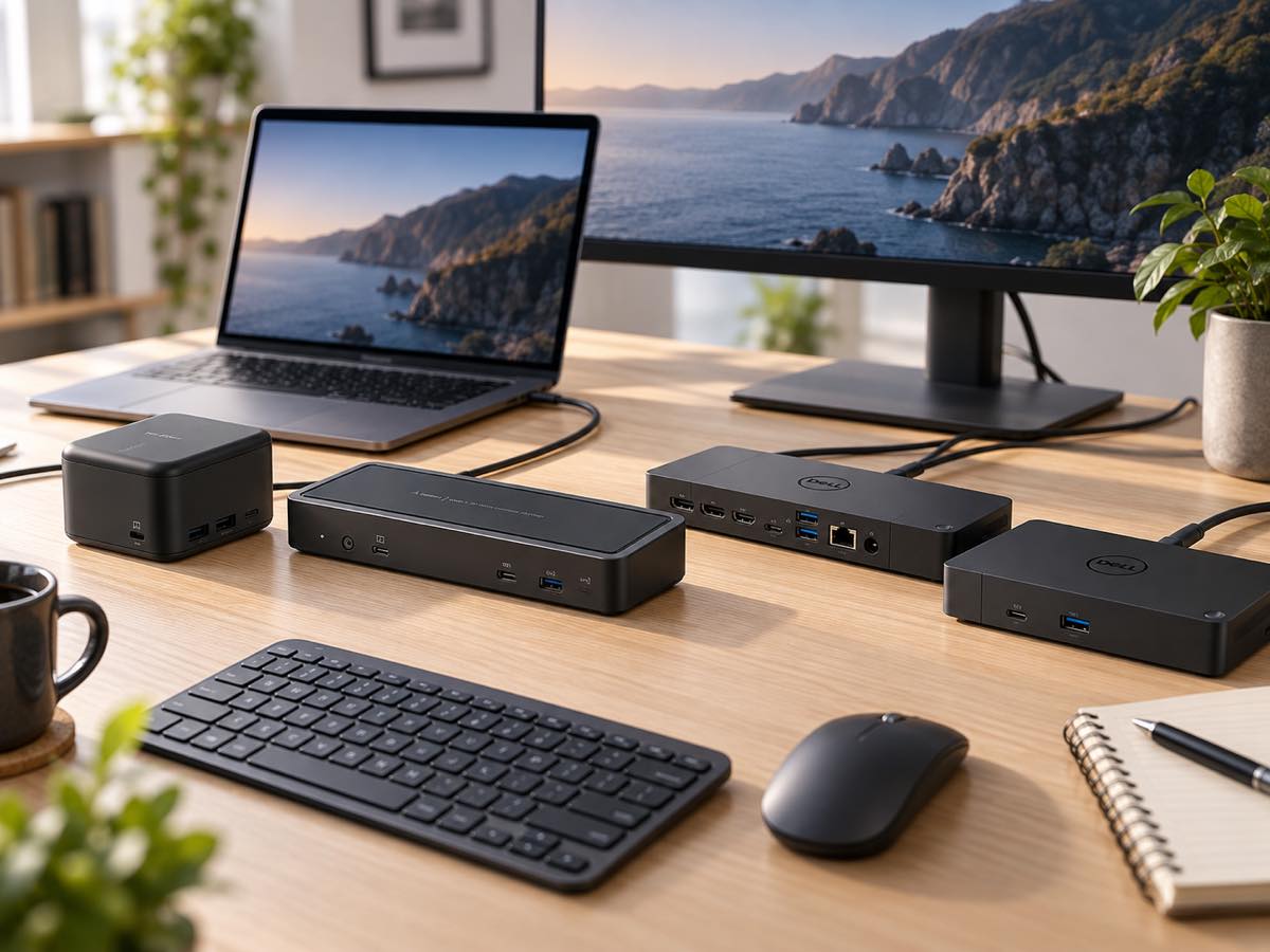Guide d’achat : quelle station d’accueil USB-C choisir pour moins de 150 € ?