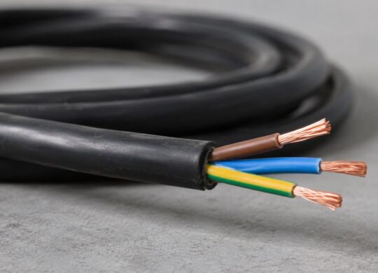 Câble électrique dénudé