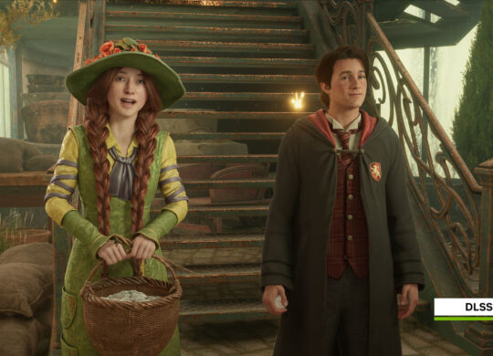 DLSS 5 Hogwarts Legacy