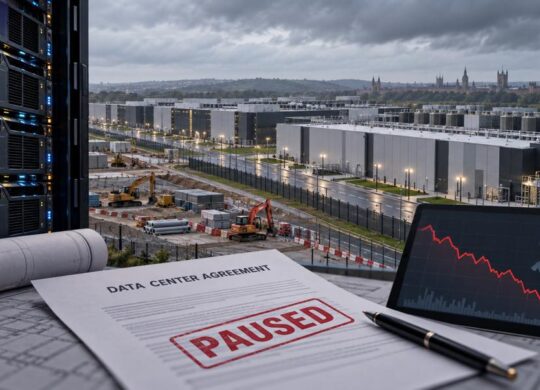 Data center en baisse