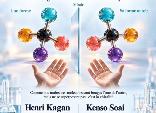 Molécules miroir et chiralité