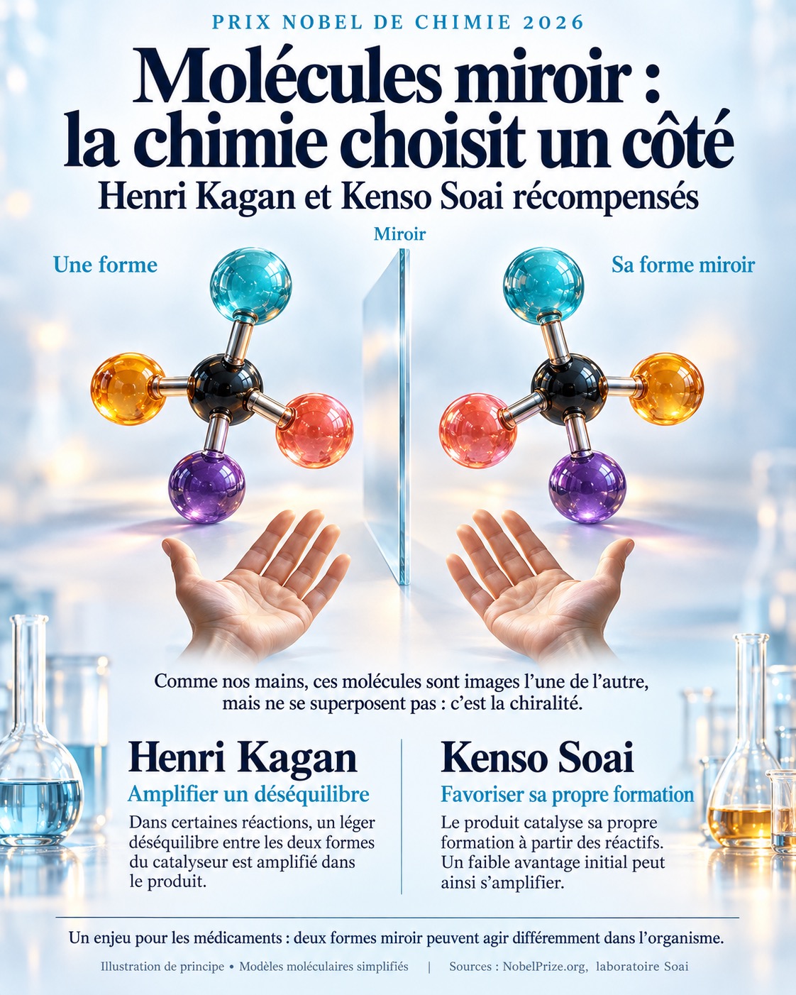 Molecules Miroir Et Chiralite