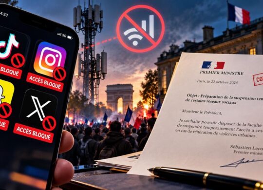Réseau social, censure