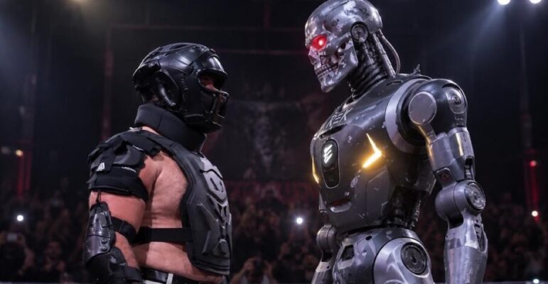 Robot vs humain