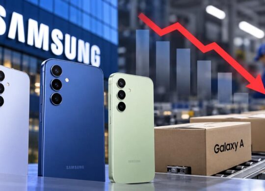 Samsung Galaxy A baisse de la production