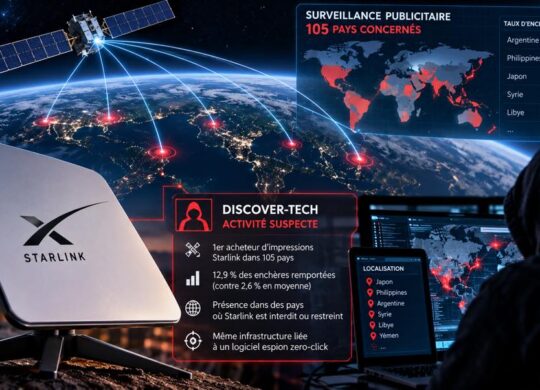 Starlink espionnage publicitaire